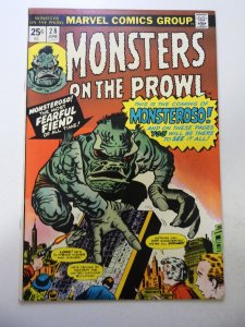 Monsters on the Prowl #28 (1974) VF Condition