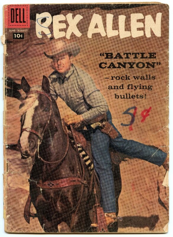 Rex Allen Comics 29 Aug 1958 FA (1.0)