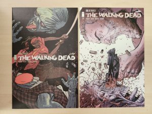 Walking Dead 2PC LOT #150 - Ryan Ottley + Jason Latour Variants (9.0/9.2) 2016