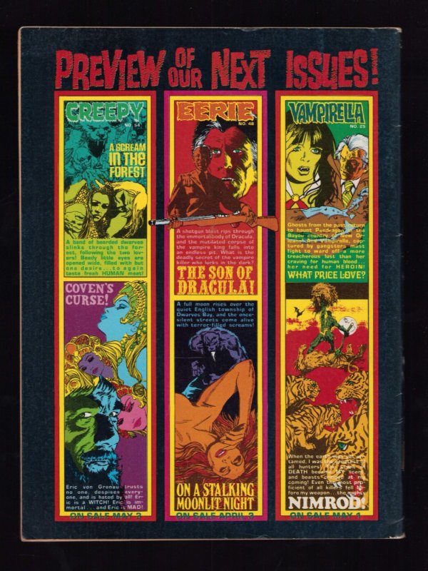 Eerie #47 APR 1973 (5/5.5) Luis Dominguez Cover