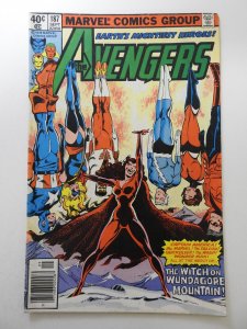 The Avengers #187 (1979) Witch of Wundagore Mountain! Solid VG+ Condition!