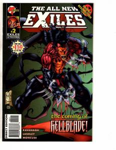 17 Exiles Malibu Comics # Infinity 1 (11 Copies, 2 Diff Covers) 2 (2) 3 4 5 J202