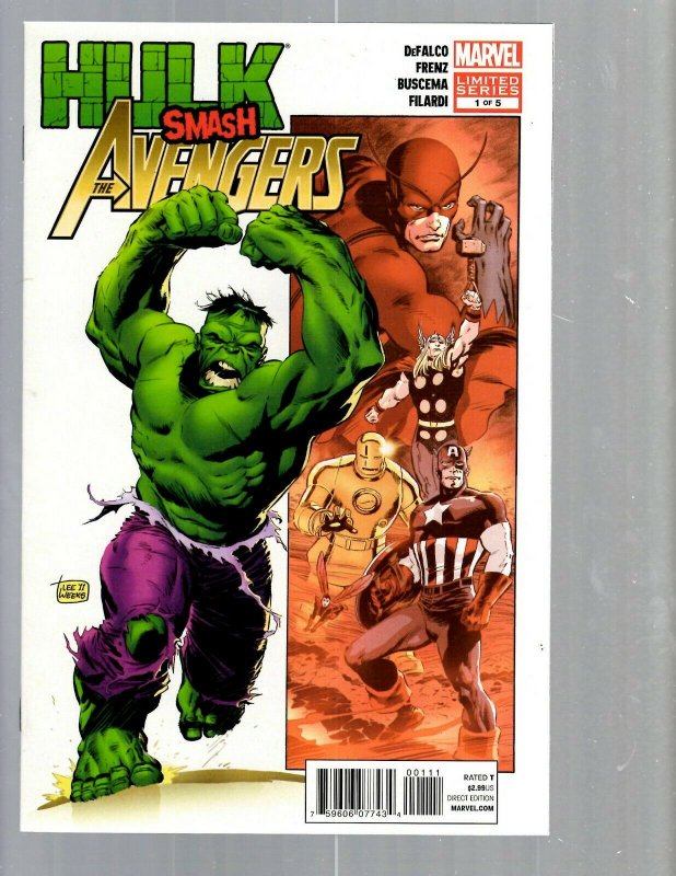 10 Comics Battle Scars #1-6 Hulk Smash Avengers #1 2 Secret Warriors #1 2 J448