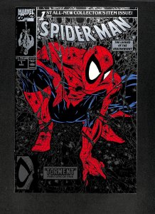 Spider-Man #1 Silver Variant Torment! Todd McFarlane!
