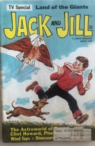 Jack and Jill March 19 69 land of the Giants,Dinos!C all my JJ&kids books!