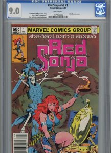 Red Sonja 1  CGC 9.0  1983