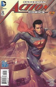 Action Comics (2nd Series) #52A VF/NM ; DC | New 52 Superman Ben Oliver Action C