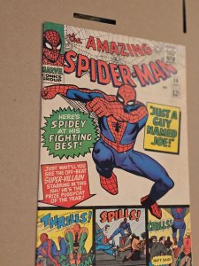 The Amazing Spider-Man #38 (1966) Last Ditko!Joe Smith first app fn/vf