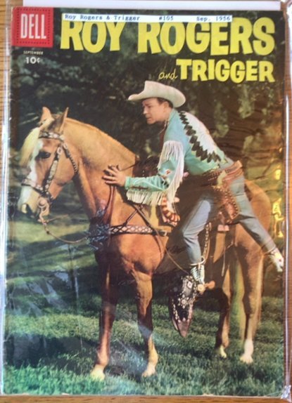 Roy Rogers and Trigger #105 (1956) Roy Rogers 