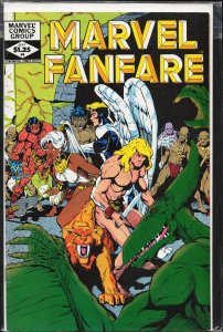 Marvel Fanfare #4 (1982) Angel
