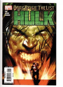 DARK REIGN THE LIST-HULK 1 2009 NM;SIGNED! SKAAR;NORMAN OSBORN;;FILM?