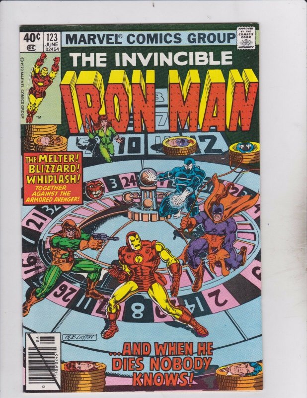 Marvel Comics Group! The Invincible Iron Man! Issue 123!