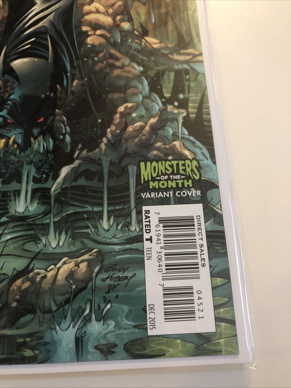 Batman #45 (2015 DC) Andy Kubert Monsters of the Month Variant Cover.  
