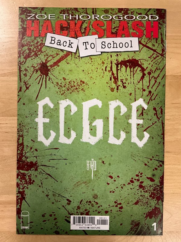 Hack/Slash Back to School #1 Scotts / ECGCE Exclusive Virgin