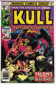 Kull the Destroyer #22 (1977) Kull