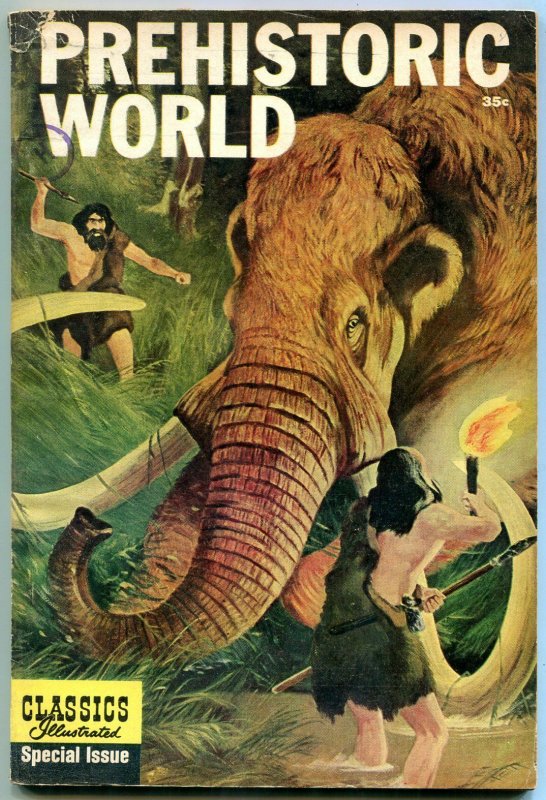 Prehistoric World- CLASSIC ILLUSTRATED SPECIAL ISSUE 1st edition VG