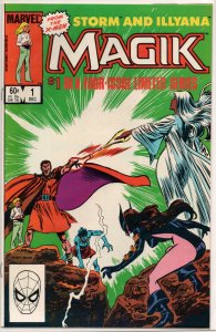 Magik #1 VF+ (Illyana is in Limbo with X-Men from an alternate timeline. Whaaa?)