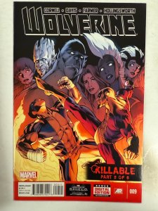 Wolverine #9 VF-NM Marvel Comic Book X-Men 15 ET10