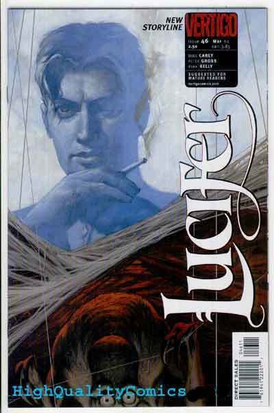 LUCIFER #46, Devil, NM+, Vertigo, Monsters, Peter Gross. 2000, more in store