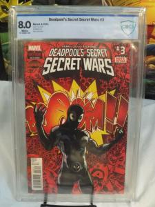Deadpool's Secret Secret Wars #3 - CBCS 8.0  