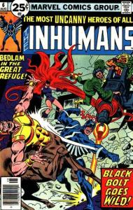 Inhumans (1975 series)  #6, VF+ (Stock photo)
