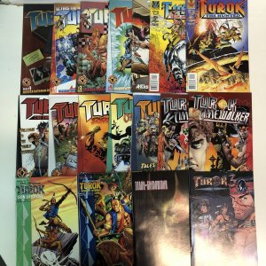 Turok Dinosaur Hunter (1995) Set # 0-1-47 & Yearbook & 18 Additional (VF/NM)