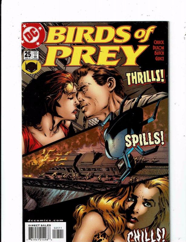 Lot of 6 Birds of Prey DC Comic Books #20 21 25 26 27 28 MS18