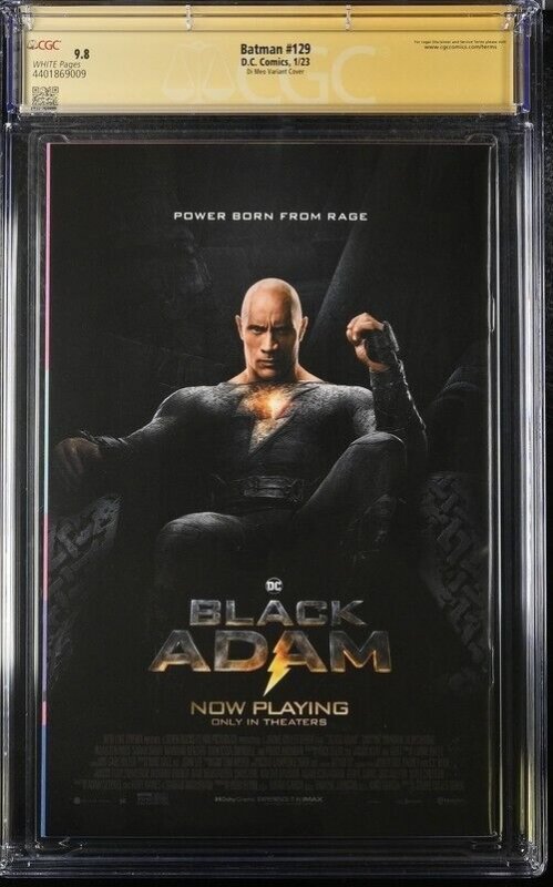 Batman (2023) # 129 (CGC 9.8 SS) Signed Simone Di Meo * Variant Cover