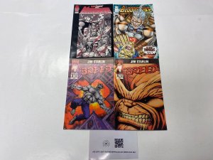 4 IMAGE MALIBU comic books Bloodstrike #1 3 Breed #3 4 30 KM13