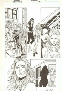 Teen Titans #47 p.7 - Great Donna Troy & Wonder Girl Page 2007 by Chris Batista