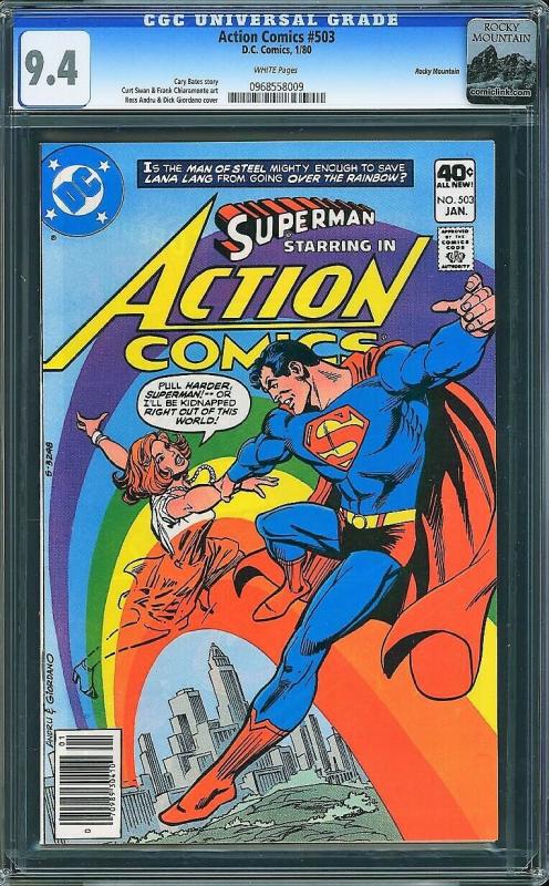 Action Comics #503 (DC, 1980) CGC 9.4