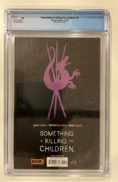 Something is Killing the Children #3 Cover B (2019) CGC 9.8