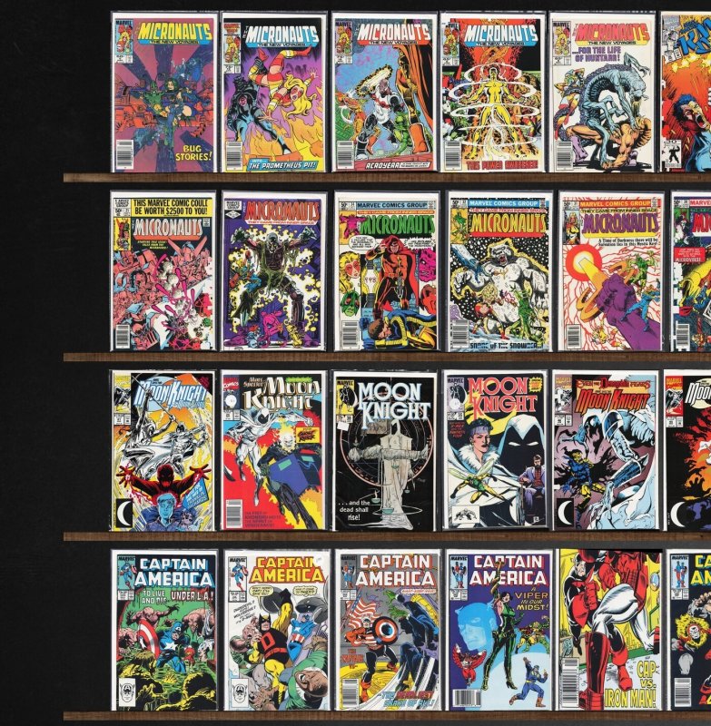 Huge Lot 140+ Comics with Iron Man, The Defenders, Spider-Man & More!