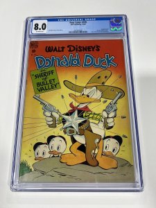 Dell Four Color 199 Cgc 8.0 Off White Pages 1948 Carl Barks Donald Duck