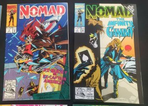 NOMAD 8PC (FN) ROADKILL, EX-BUCKY VS EX-CAPTAIN AMERICA, GAMBIT 1992-94