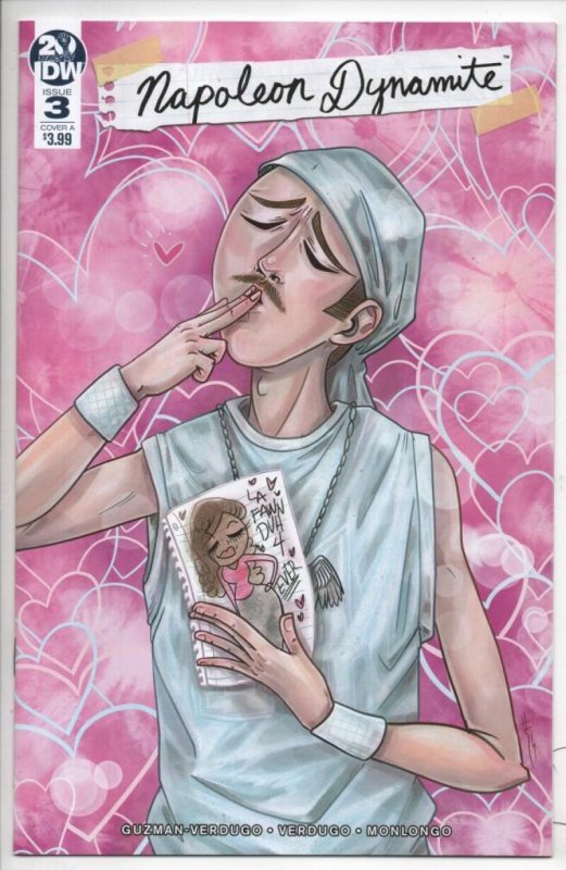 NAPOLEON DYNAMITE #1 2 3 4 A, art cover, NM, IDW, 2019. 1-4 set. 4 issues