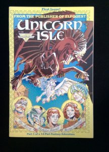 Unicorn Isle #1  WARP GRAPHICS Comics 1986 VF+