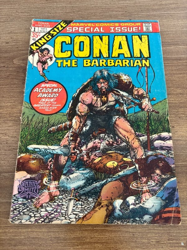 Conan The Barbarian King Size Special # 1 VG/FN Marvel Comic Book 1973 16 J450