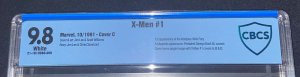 X-Men #1 (CBCS 9.8 NM-MT)  Cover C (1st Omega Red Cameo)  1991