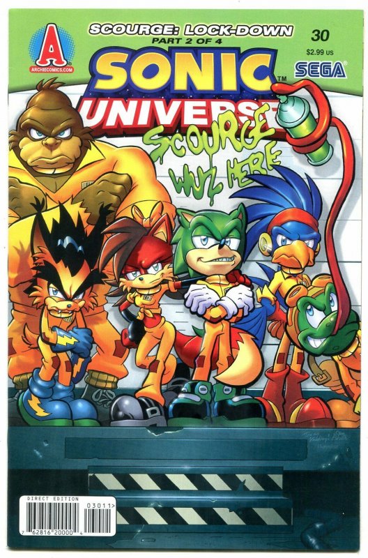 SONIC UNIVERSE #30 2011- Archie Comics- Sega  NM-
