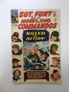 Sgt. Fury #18 (1965) VG- condition