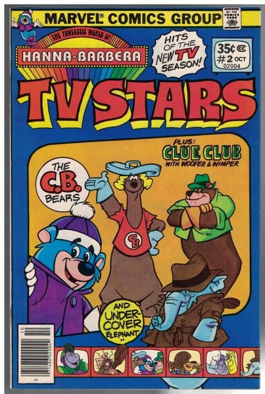 TV STARS (1978 HANNA BARBERA) 2 F-VF Oct. 1978