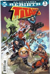 Titans #1 (2016 v3) Dan Abnett 1st Abra Kadabra NM