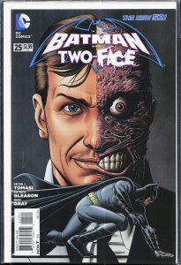 Batman and Robin #25 Brian Bolland Cover (2014) Two-Face