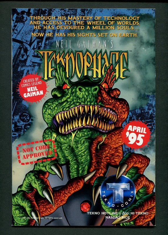 Primortals #5 ( 8.5 VFN+ ) Leonard Nimoy / 1995