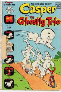 Casper and the Ghostly Trio #7 (1973) The Friendly Ghost Casper and the Ghost...