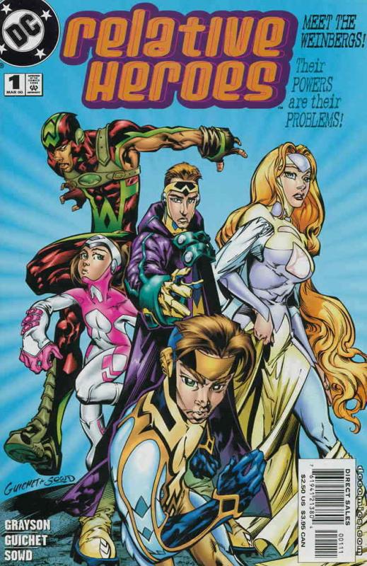 Relative Heroes #1 VF/NM; DC | save on shipping - details inside