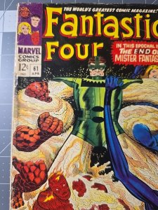 Fantastic Four #61 Stan Lee / Jack Kirby (Marvel Comics April 1967)