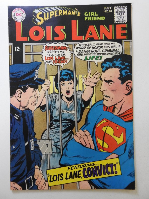 Superman's Girl Friend, Lois Lane #84 (1968) Sharp Fine+ Condition!!