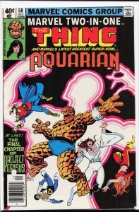 Marvel Two-in-One #58 (1979) Aquarian [Key Issue]